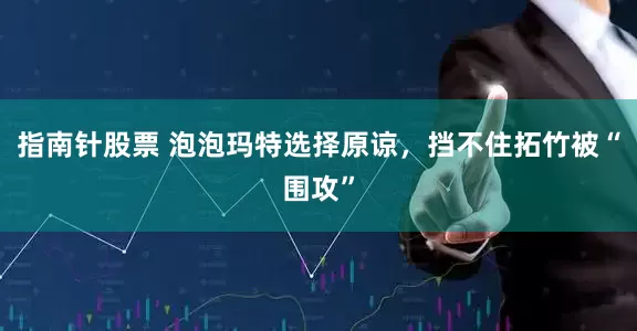 指南针股票 泡泡玛特选择原谅，挡不住拓竹被“围攻”